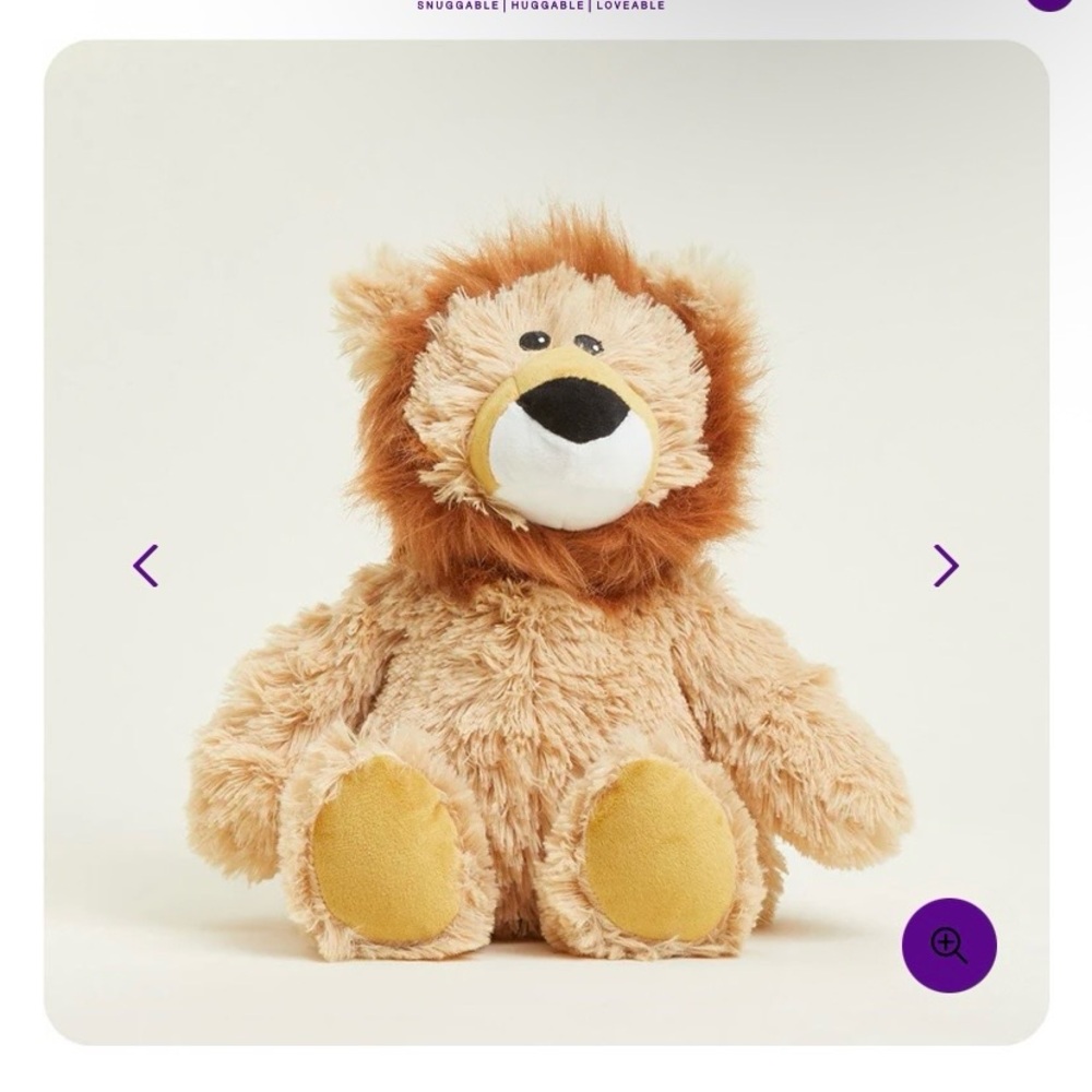 Lion Warmies, NWT